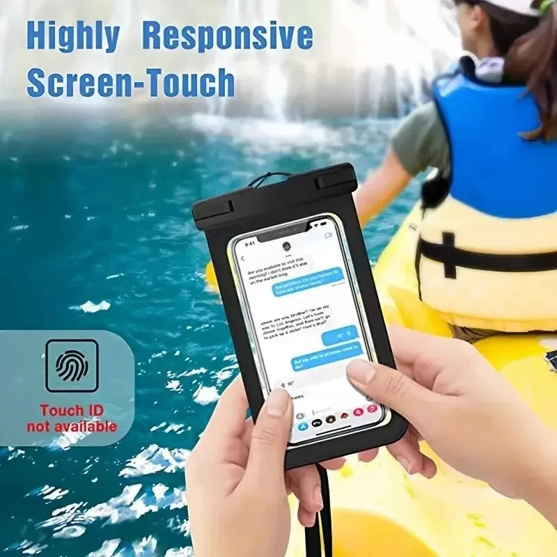Floating Airbag Waterproof Swim Bag Phone Case for Iphone 15 14 13 12 Pro Max Samsung S23 S22 Xiaomi 13 Huawei P30 20 Lite Cover