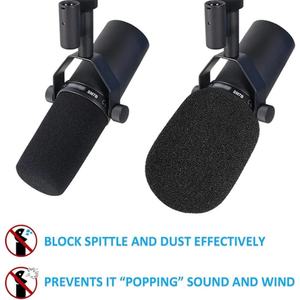 2PCS Windscreen Pop Filter for Shure SM7B PGA27 SM257